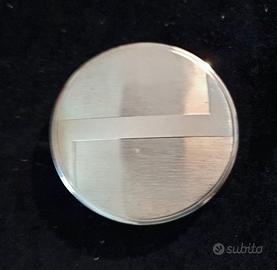 Portacipria argento Art Decò 