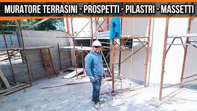 Muratore esperto - ristrutturazioni e prospetti