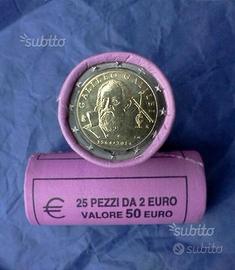 2 EURO ITALIA 2014 Commemorativo GALILEO GALILEI