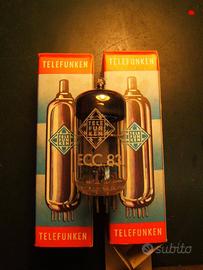 ECC83 TELEFUNKEN NEW ORIGINAL BOX - FOR HI FI