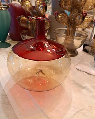 Vaso da collezione serie bolle  di  T.w. firmato. 