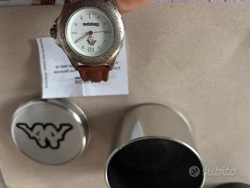 Orologio in pelle marrone, brand Robe Di Kappa