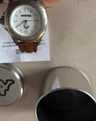 Orologio in pelle marrone, brand Robe Di Kappa