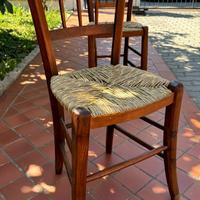 Sedie antiche fatte a mano