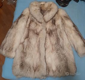 Pelliccia vintage sartoriale volpe tg 44/46