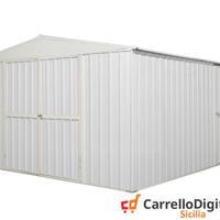 Box prefabbricato acciaio lamiera 360x430 bianco