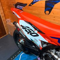 akrapovic in titanio ktm 450 2023>