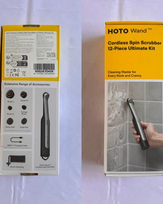 Spazzola HOTO Wand Cordless Spin Scrubber Kit