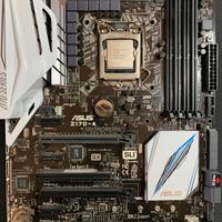 Motherboard Asus Z170a + i5 6600