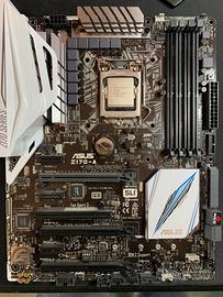 Motherboard Asus Z170a + i5 6600