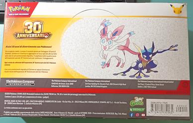 Pokemon 30'  Sylveon-ex + Greninja-ex ITA