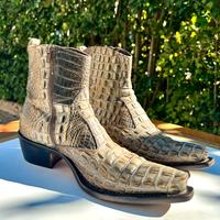 Stivaletti coccodrillo vintage Mariagrazia Ripari