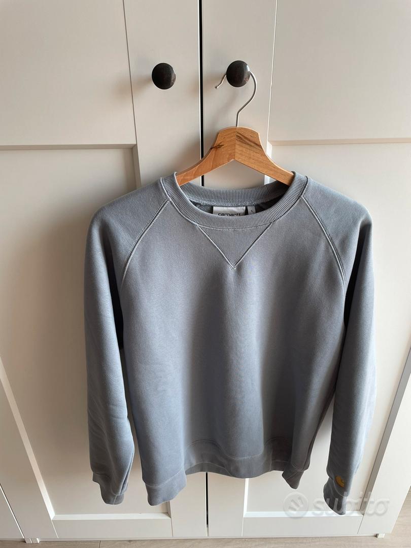 Felpa carhartt azzurra hot sale