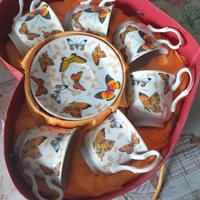 set 6 tazzine da caffè 