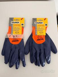 Set 2 Paia Guanti da Lavoro Maurer Glovex II 