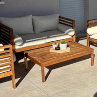 Set 2 poltrone giardino