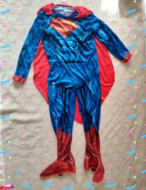 Costume Carnevale Superman 8/10 anni Nuovo!!! 