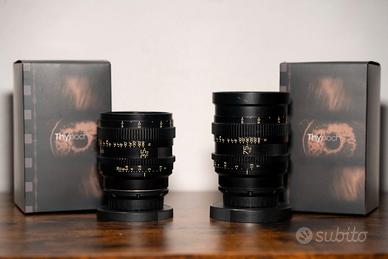 Sony E mount - Thypoch Simera-C 35mm e 75mm T1.5