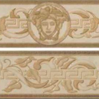 Fascia foglia oro Versace