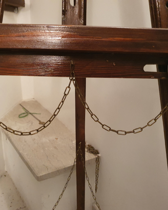 Cavalletto pittura artigianale