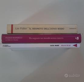 Lotto 3 Libri Divulgazione e Scienza (Fisher)