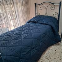 Letto singolo in ferro battuto