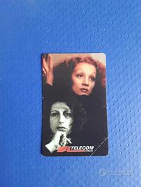  Scheda telefonica  Anna Magnani  Marlene Dietrich