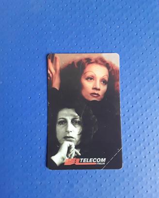  Scheda telefonica  Anna Magnani  Marlene Dietrich