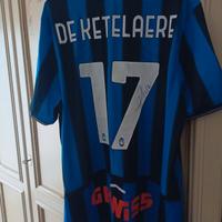 maglia autografata calciatore Deketelar