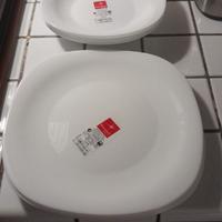 Piatti ceramica bianca Bormioli Rocchi