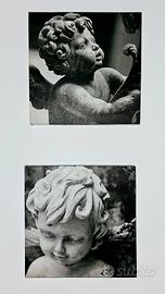 Angeli: n. 2 stampe fotografiche in bianco e nero
