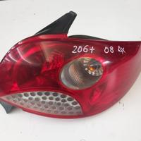 STOP FANALE POSTERIORE DESTRO PEUGEOT 206 Plus Ber