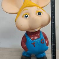 Topo gigio pupazzo gomma maria perego 