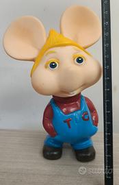 Topo gigio pupazzo gomma maria perego 