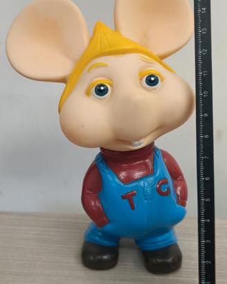 Topo gigio pupazzo gomma maria perego 