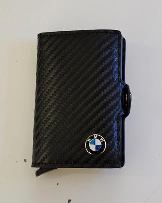 Portafoglio BMW Anti-RFID Design Carbon