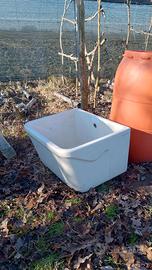 Pila lavatoio.60 x50 x50.in ceramica