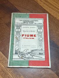 libro fiume italiana, ww1, ww2, militaria