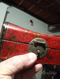 cofanetto poggia testa Cina vintage