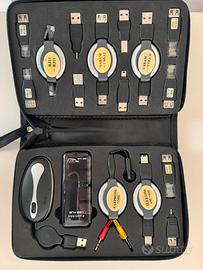 Kit multifunzione adattatori e connettori 38pz