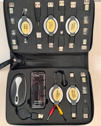 Kit multifunzione adattatori e connettori 38pz