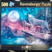 puzzle Ravensburger 500 pezzi brilla al buio