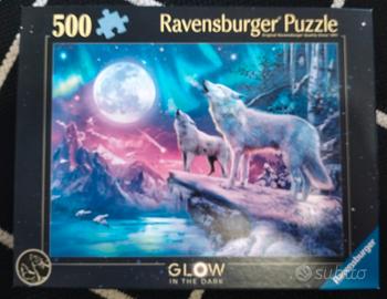 puzzle Ravensburger 500 pezzi brilla al buio