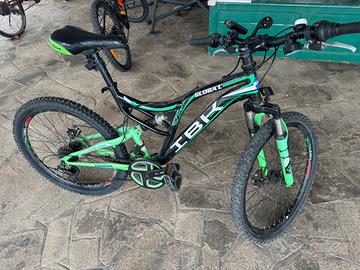 Bici IBK 24” freni a disco biammortizzata