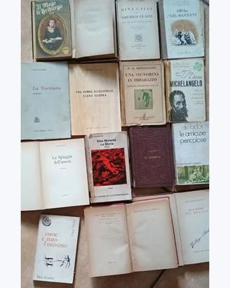 Lotto libri vintage morante pasolini Michelangelo