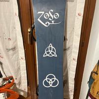 Tavola da snow burton easy livin led zeppelin 155