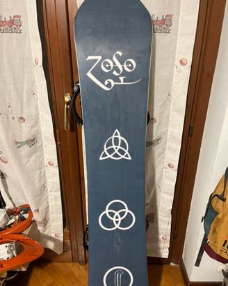 Tavola da snow burton easy livin led zeppelin 155