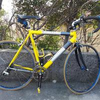 bici gialla battaglin millenium  bici rossa wilier