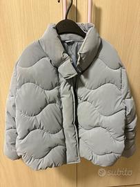 Piumino Zara bimba 8/9 anni o 131 cm azzurro