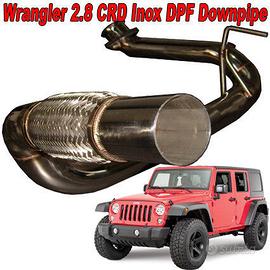 DOWNPIPE JEEP WRANGLER 2.8 CRD 177 200 cv JP1